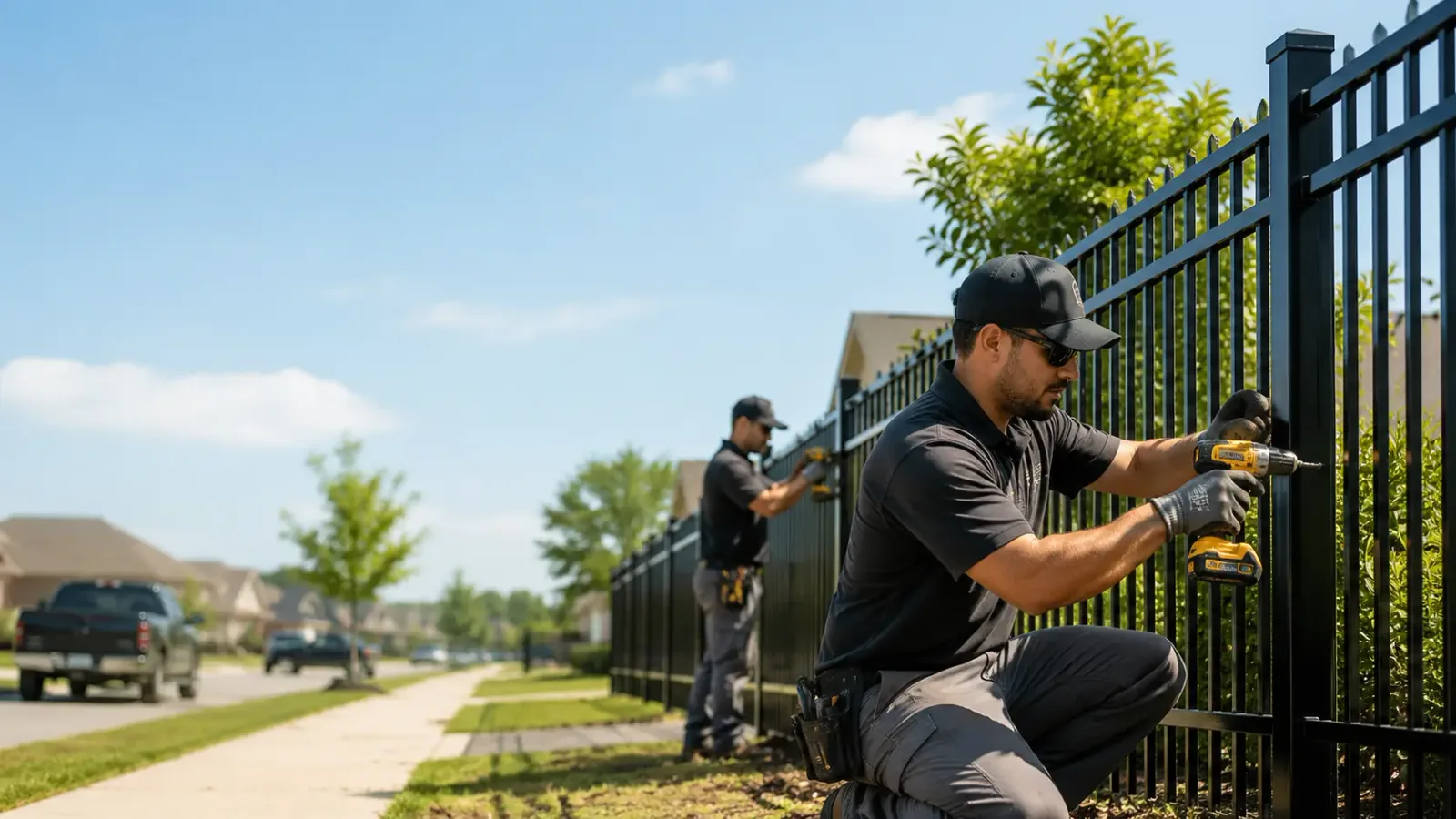 Metal Fence Installation in Sassamansville, PA